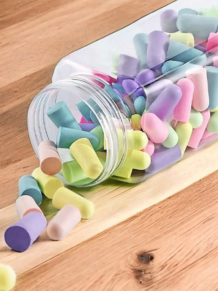 Slow Rebound Foam Earplugs - 60 Pairs