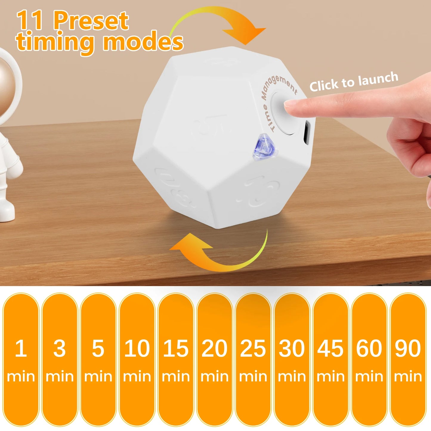 The Dodecahedron Timer